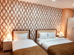 Minibar, desk, iron/ironing board, rollaway beds - Nord-West Hotel (Baku)