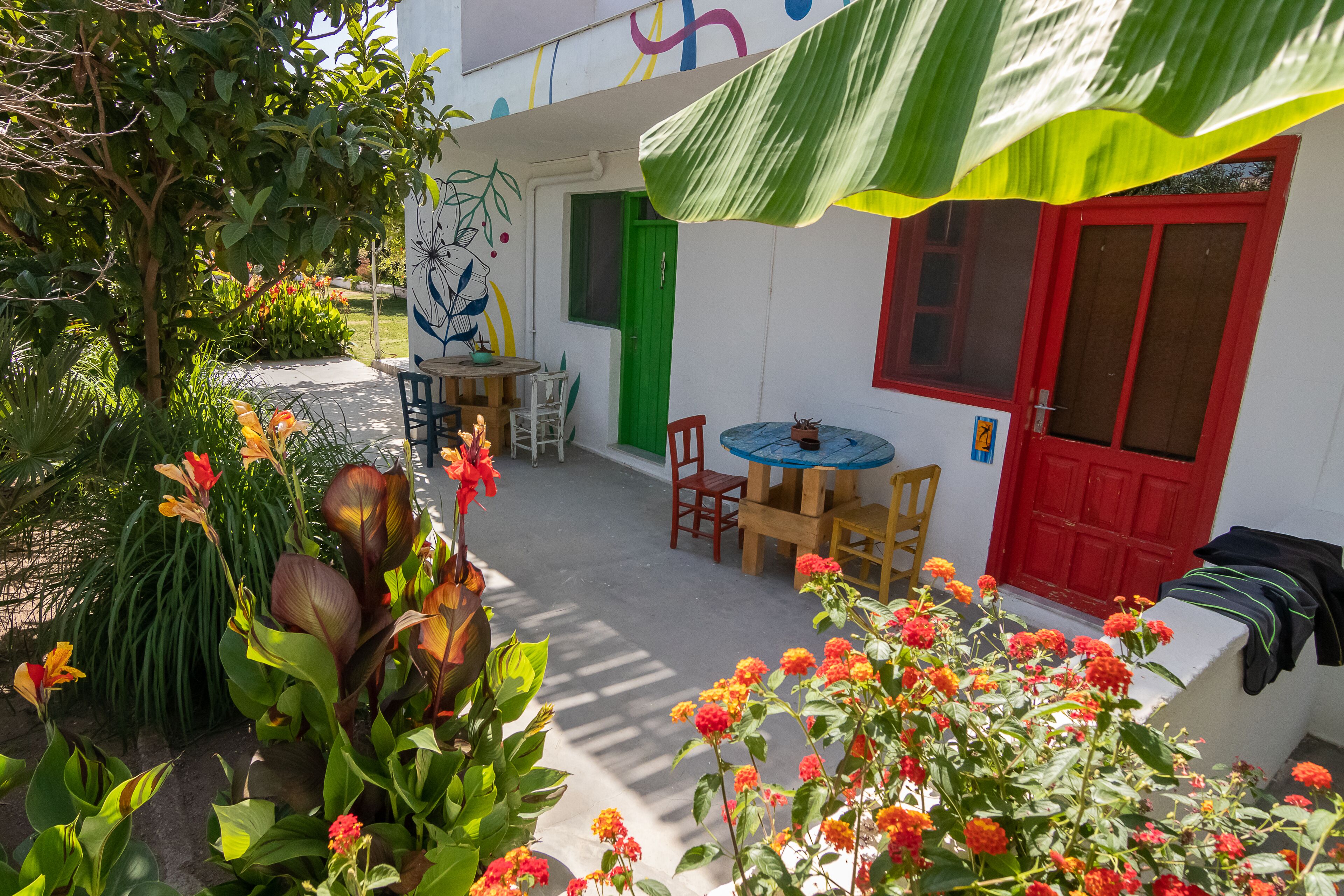 Vue sur le jardin