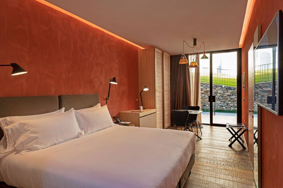 1 slaapkamer, een minibar, een kluis op de kamer