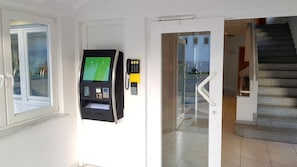 Quiosque de check-in/check-out