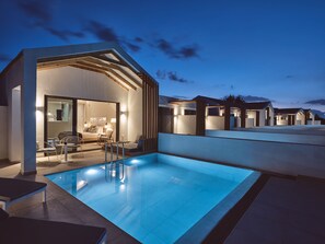 Deluxe Private Pool Suite with Sea View | Minibar, in-room safe, desk, blackout curtains - St. John Suites - Adults Only Zakynthos (Zakynthos)