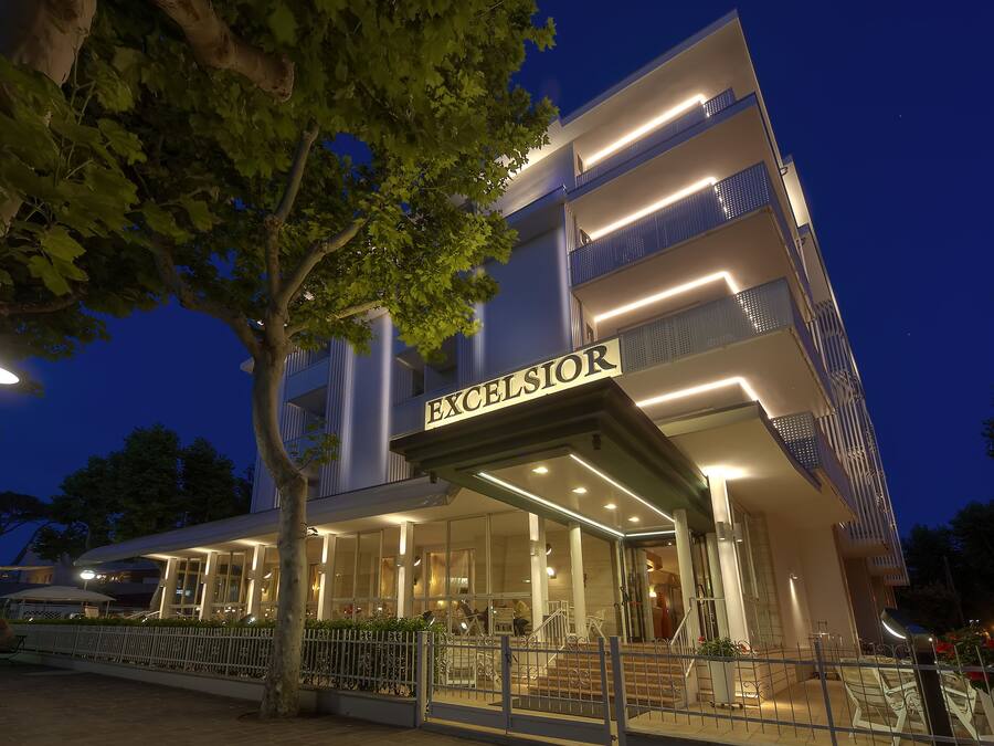 Front of property - evening/night