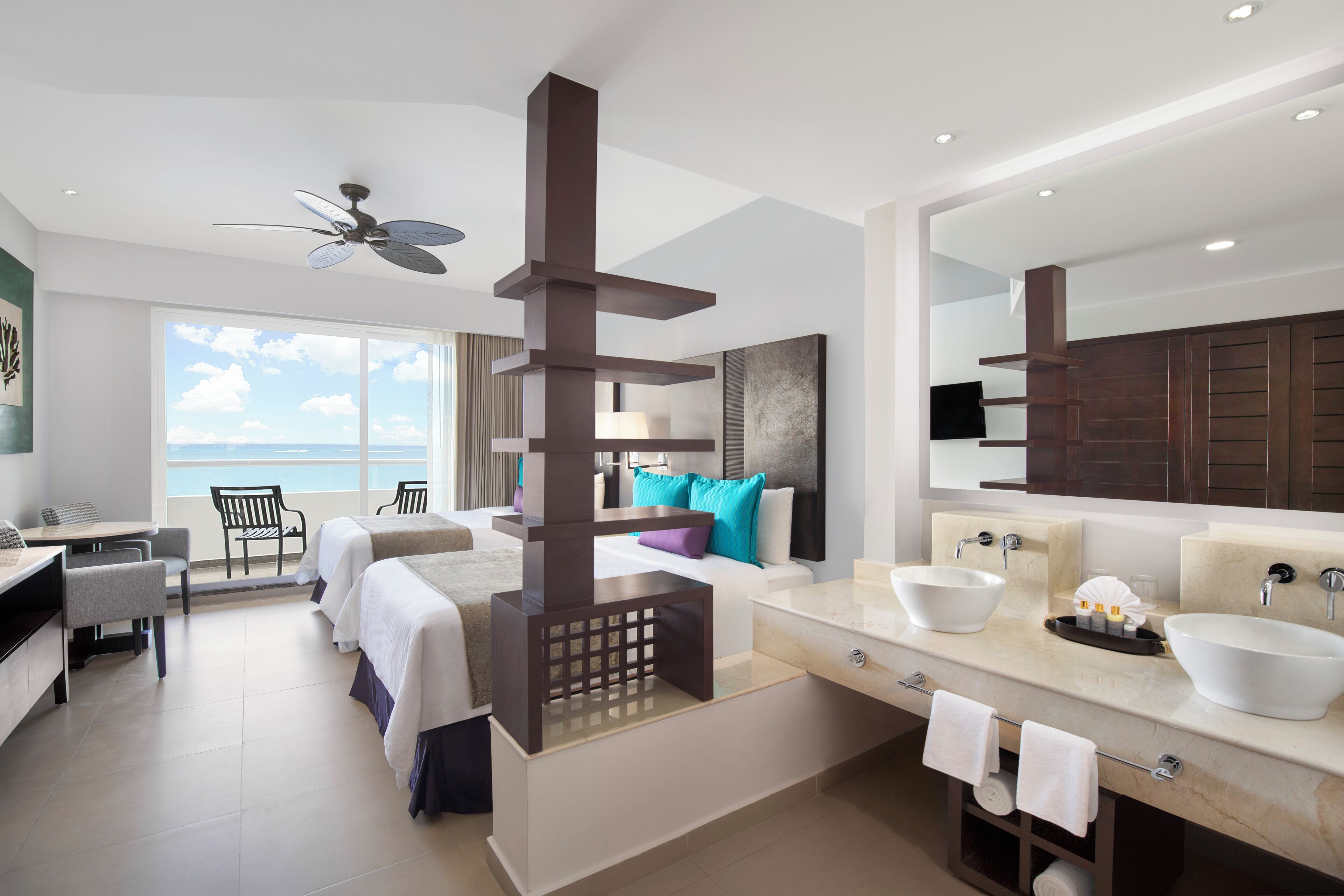 Premium bedding, minibar, in-room safe, desk