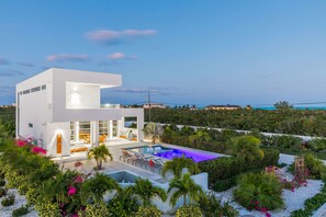Luxury Villa, 2 Bedrooms, Beach View | Front of property - White Villas (Providenciales)