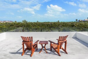 럭셔리 빌라, 침실 2개, 해변 전망 | 객실에서 보이는 전망