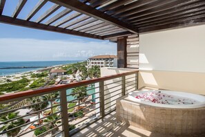 Preferred Club Master Suite Ocean View | Balcony view - Secrets Playa Mujeres Golf & Spa Resort (Punta Sam)