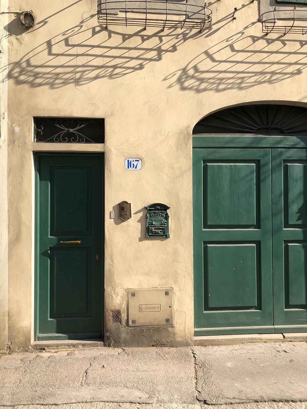 Entrada de la propiedad