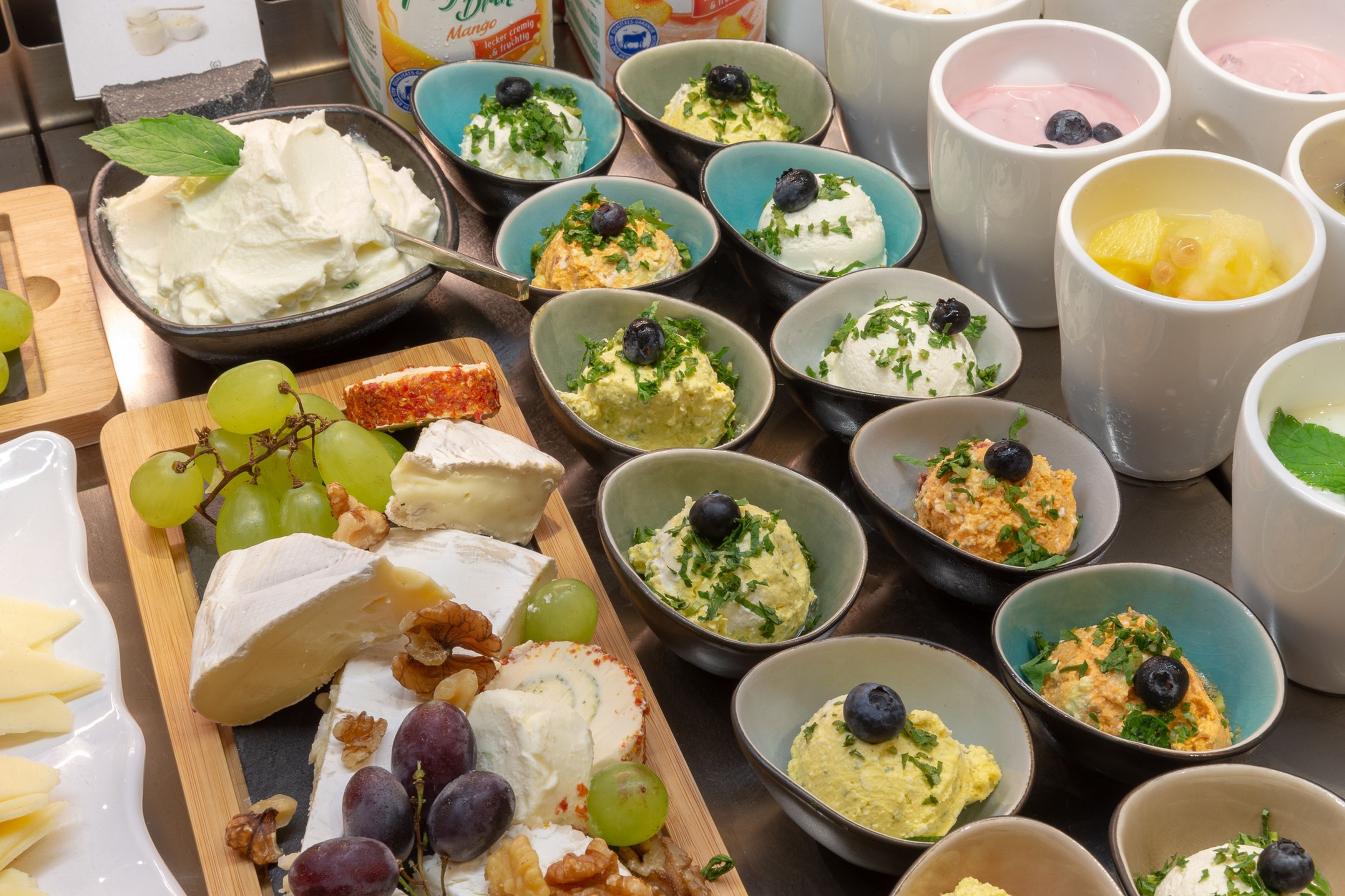 daily buffet breakfast (eur 19 per person)