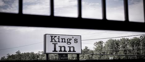 Front of property – evening/night