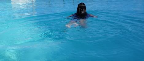 Seasonal outdoor pool