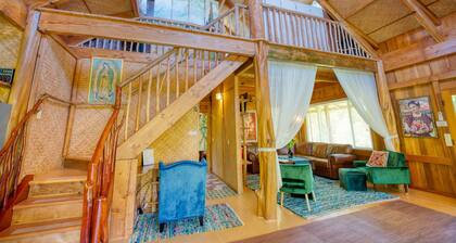 129.00-SALE-JUNE 29 &30-2 NT MIN-Treehouse Vibe+Loft+2BDRMS+AC+OCEAN+Hilo.