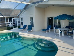 Piscine chauffée