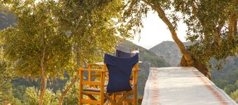 Charming Wooden Eco-House in unspoiled nature surrounding Sougia 