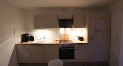 Pretty holiday home with a view of the Baltic Sea, family-friendly even with a dog.