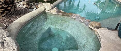 Außenpool, beheizter Pool