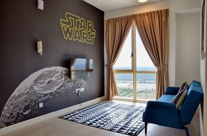 Studio With Balcony | Living room | LCD TV - Holi Afiniti Themed Suites (Iskandar Puteri)