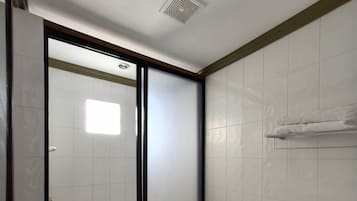 Ensemble douche/baignoire, sĂšche-cheveux, bidet, serviettes fournies