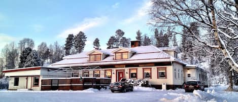 Façade de l’hébergement