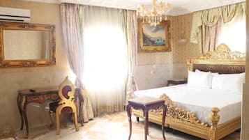 Minibar, desk, soundproofing, iron/ironing board