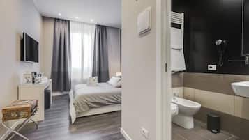 Habitación doble clásica | Ropa de cama de alta calidad y minibar