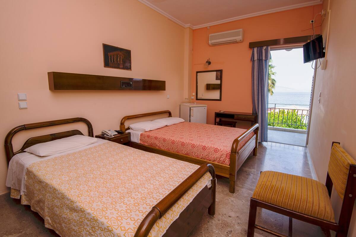 Chambre Double, vue mer