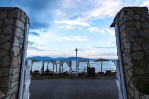 Entrée de l’hébergement