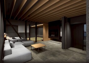 Royal Japanese Western Style Room, Living Room, Dining Room with Open-air Bath, 104sqm, Non Smoking | In-room safe, free WiFi