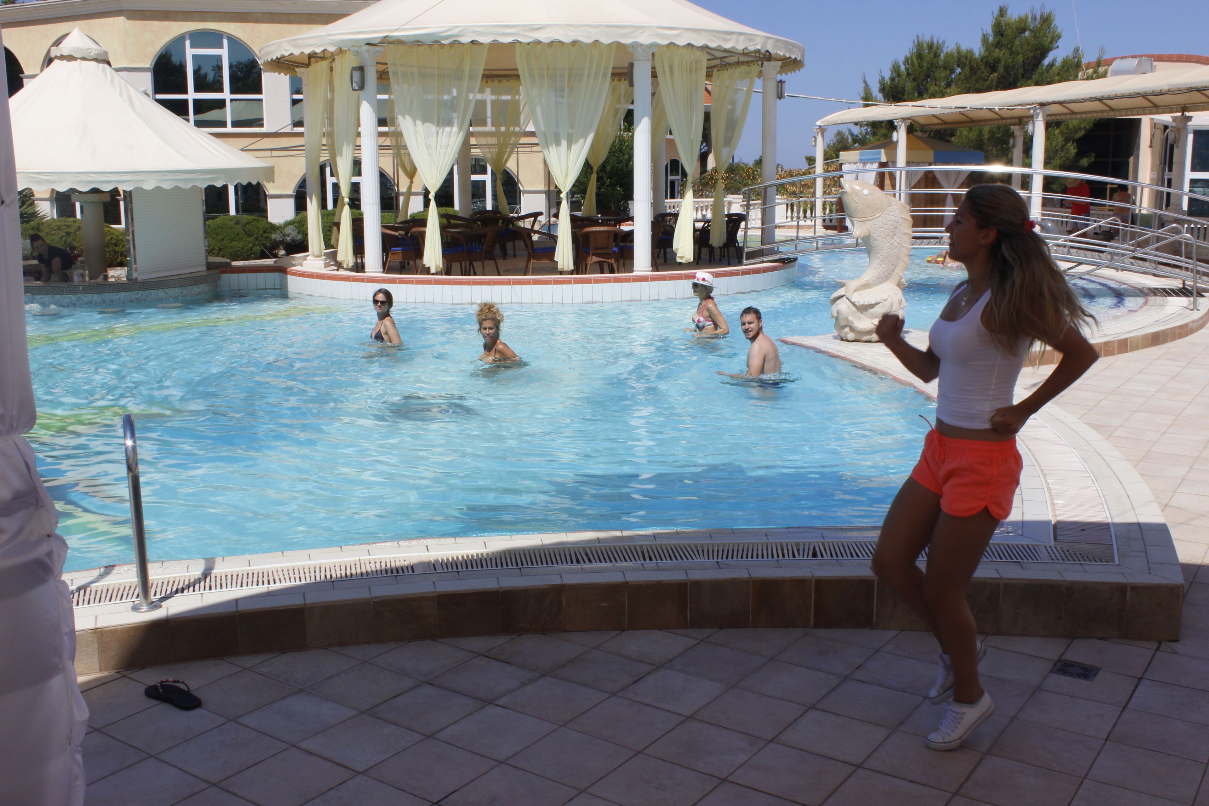 seasonal outdoor pool