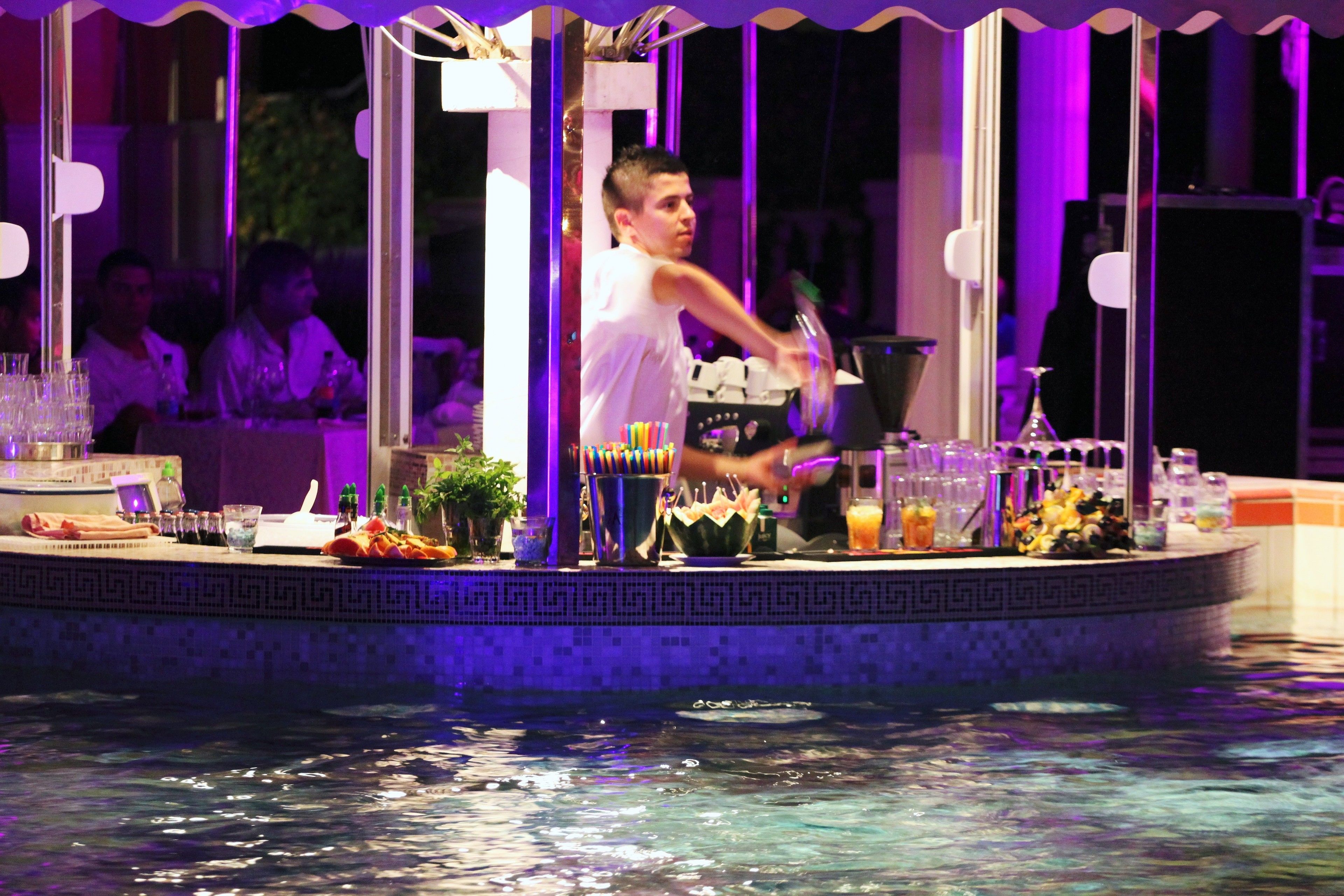 poolside bar