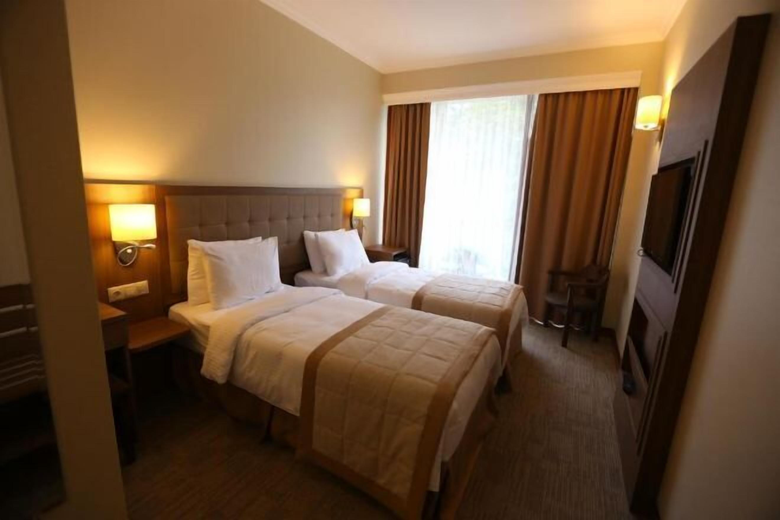 1 slaapkamer, luxe beddengoed, een minibar, een kluis op de kamer