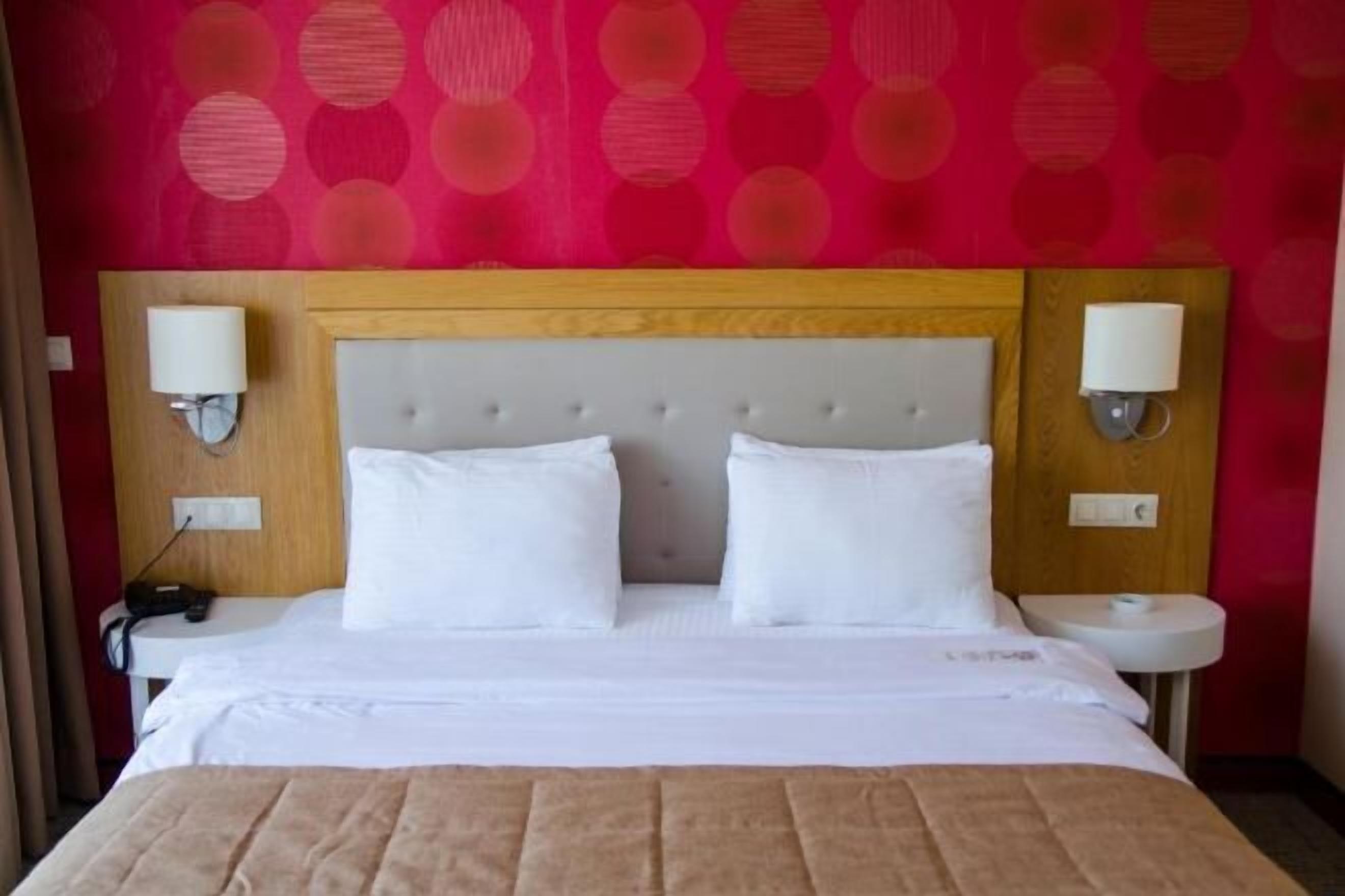 1 slaapkamer, luxe beddengoed, een minibar, een kluis op de kamer