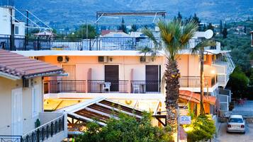 Fassade der Unterkunft