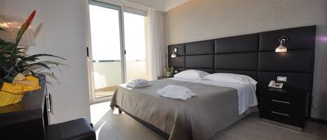 Chambre Deluxe Double ou avec lits jumeaux, vue mer