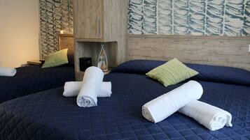 Classic Triple Room | Frette Italian sheets, premium bedding, in-room safe, desk