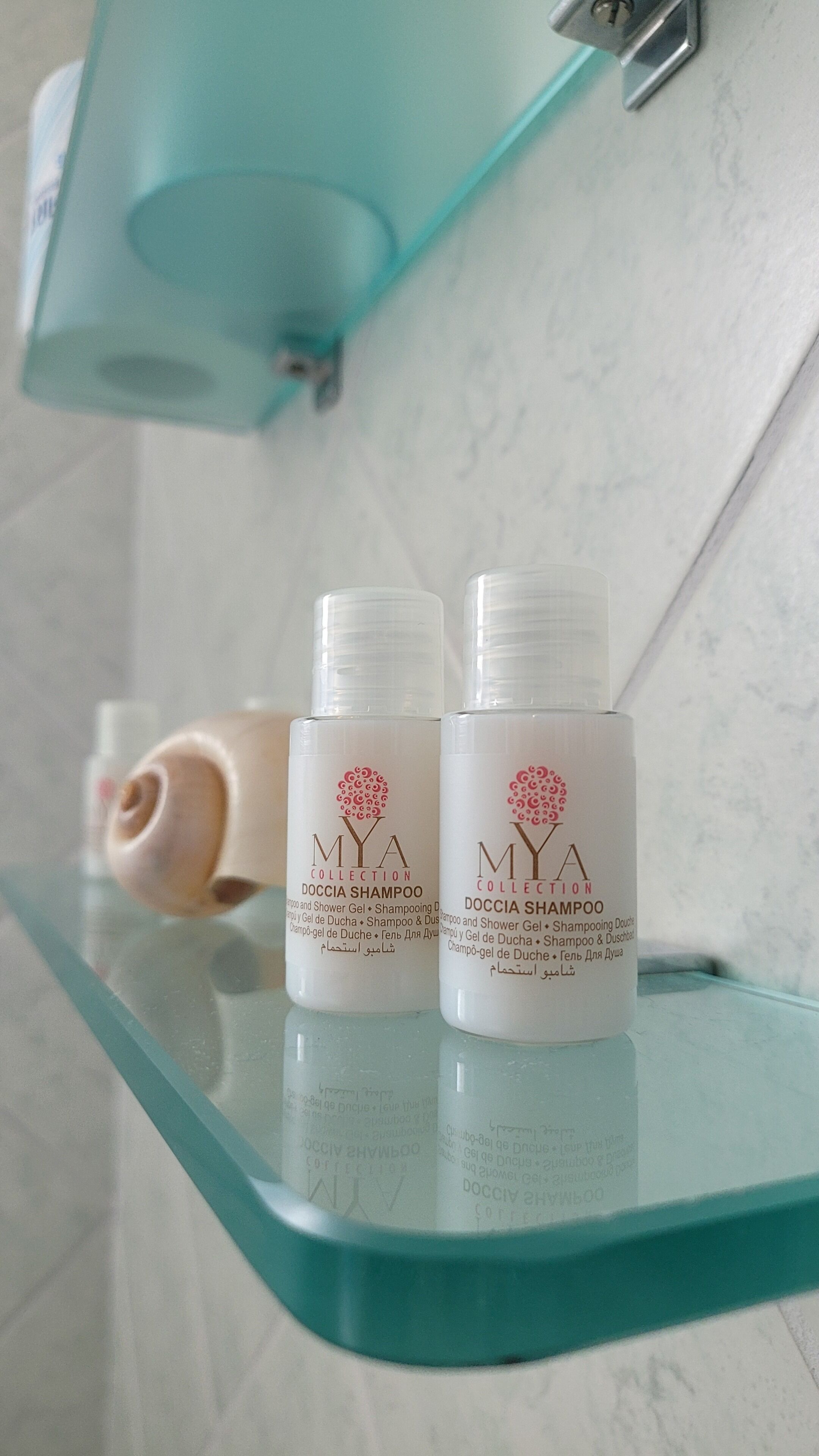 shower, free toiletries, hair dryer, bidet