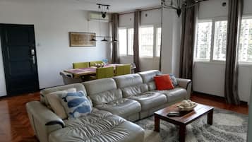 Apartment, 3 Bedrooms | Living area | LCD TV