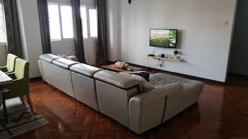 Apartment, 3 Bedrooms | Living area | LCD TV
