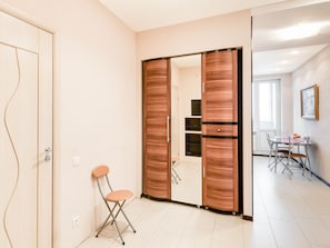Apartment, 1 Bedroom | 1 bedroom, soundproofing, iron/ironing board, free WiFi - Design Apartment Budapeshtskaya 7 (St. Petersburg)