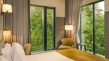 Habitación Premium doble | Sábanas de algodón egipcio y ropa de cama de alta calidad