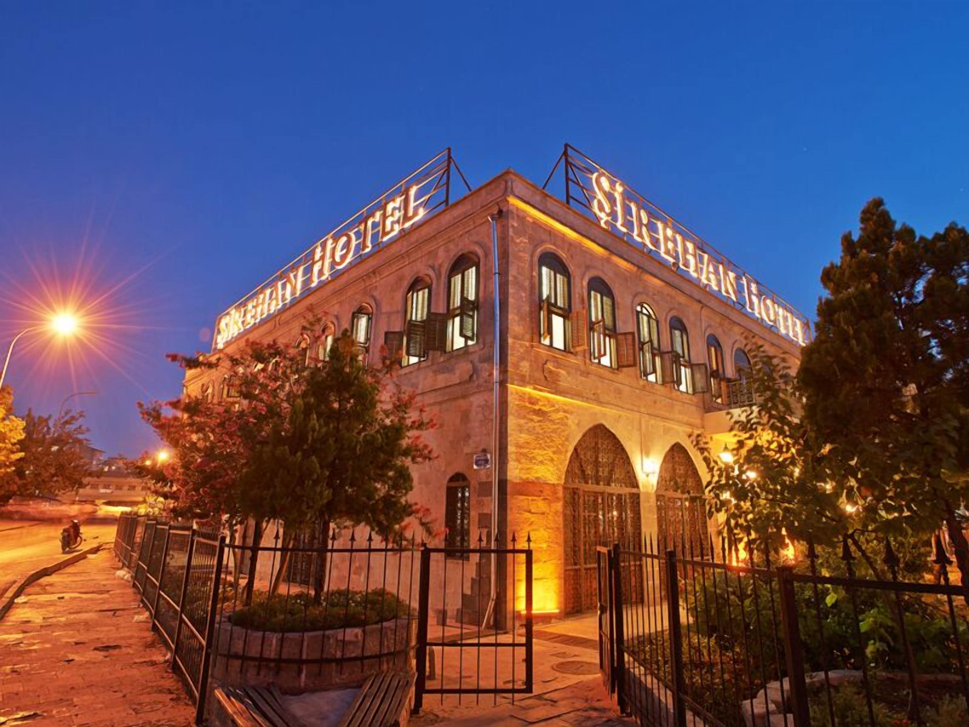 front of property – evening/night