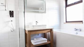 Free toiletries, hair dryer, slippers, towels