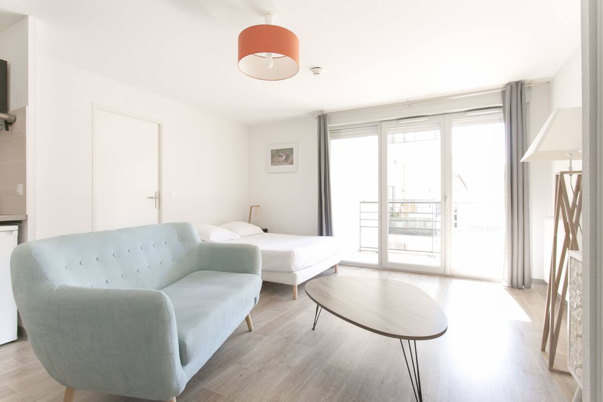 Estudio estándar | 1 habitación, insonorización y tabla de planchar con plancha