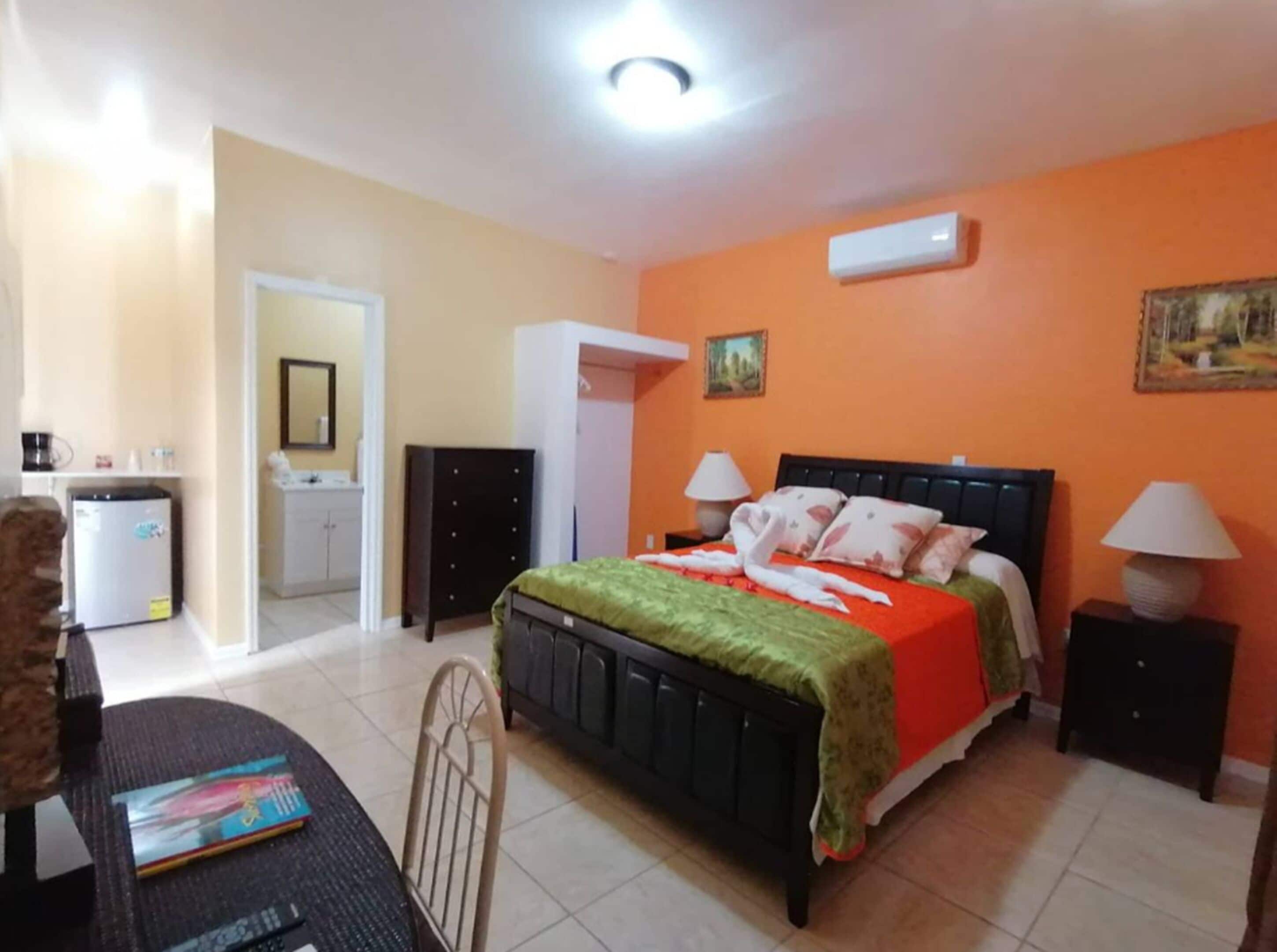 Habitación individual Confort, 1 cama Queen size, con acceso para personas discapacitadas | Ropa de cama de alta calidad y decoración personalizada 