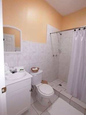 Comfort Double Room, 1 Bedroom, Resort View | Bathroom - Sunset Ridge Hotel (Providenciales)