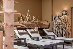 Un sauna, baño turco