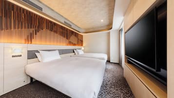 Desk, blackout curtains, iron/ironing board, free WiFi