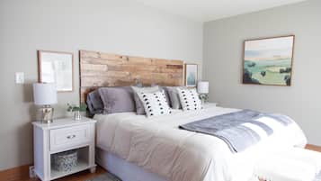 Maison, plusieurs lits, non-fumeurs, vue jardin | 1 chambre, literie de qualité supérieure, décoration personnalisée