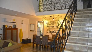 Basic Double Room Single Use, 1 King Bed | In-room dining - Villa Blanca by Pto. morelos Mex (Puerto Morelos)