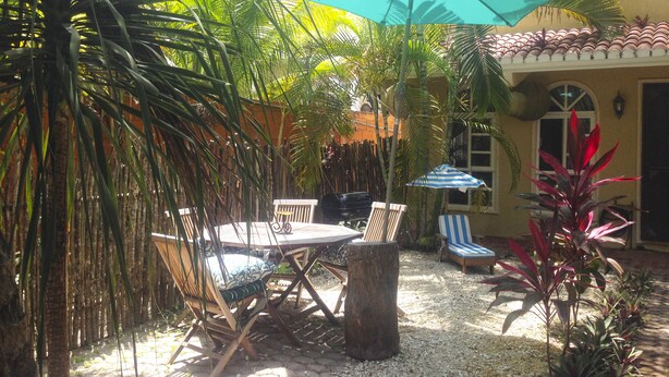 Basic Double Room Single Use, 1 King Bed | Terrace/patio - Villa Blanca by Pto. morelos Mex (Puerto Morelos)