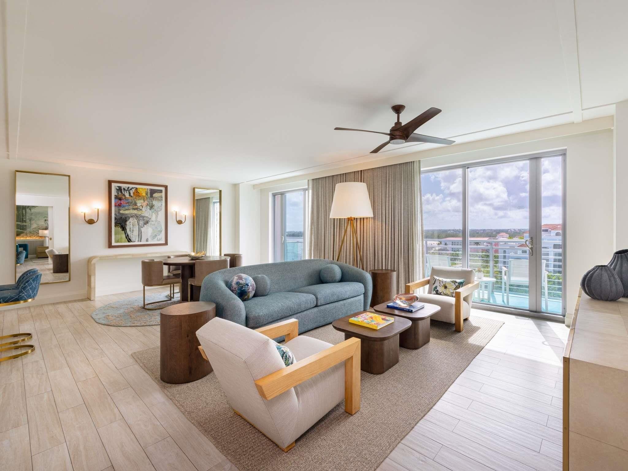 Ocean View One Bedroom Residence | Egyptian cotton sheets, premium bedding, down comforters, pillowtop beds